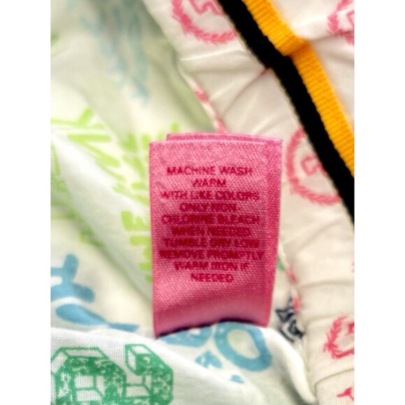 Vintage PINK Victorias Secret y2k lounge Pajama Pants L The University Of Pink - Picture 9 of 10